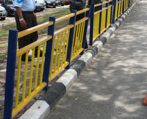 FRP Platform & Handrail applied in transportation hubs