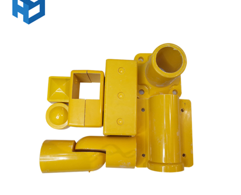 Yellow FRP fittings from OCEANFRP