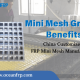Mini Mesh Grating Benefits